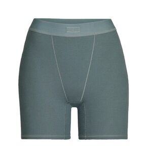 SKIMS COTTON RIB BOXER - Kyanite